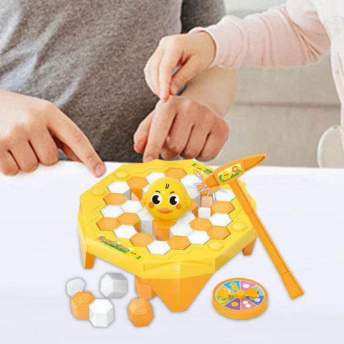 My Store Duck Trap Game featuring colorful plastic ducks and a trap mechanism for fun, family-friendly play.