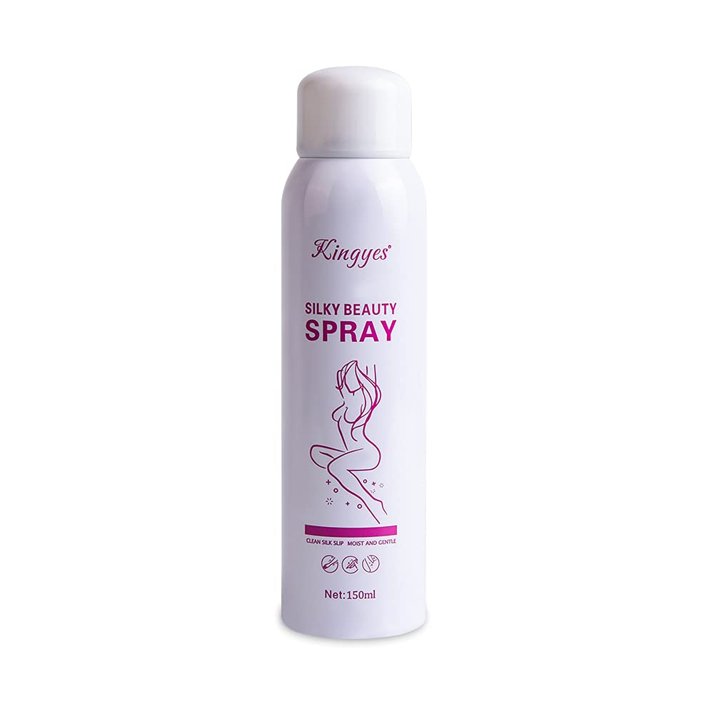 Lumeir 150ml Silky Beauty Spray foam for quick, painless hair removal on legs, arms, underarms, chest, and back.