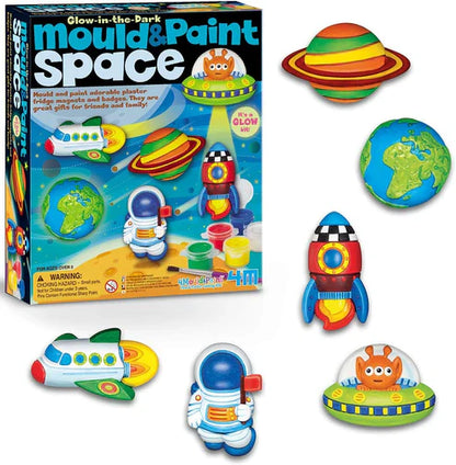 Dark Mould & Paint Space Kit by My Store featuring dark mold, paints, and tools for creative space-themed crafts and models.