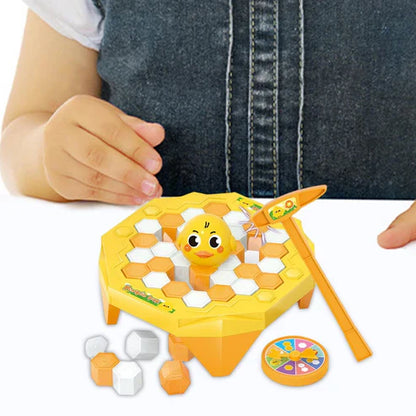 My Store Duck Trap Game featuring colorful plastic ducks with a trap mechanism for fun, family-friendly game play.
