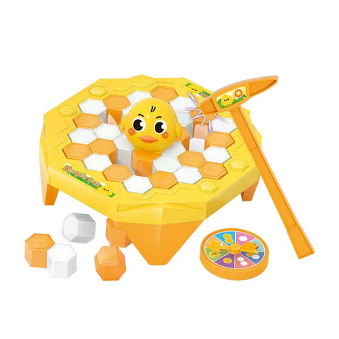 My Store Duck Trap Game featuring colorful plastic ducks and a trap mechanism for fun, family-friendly indoor play.