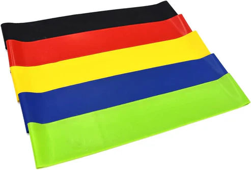 My Store exercise resistance belt shown in black with adjustable straps for strength training and physical therapy exercises.