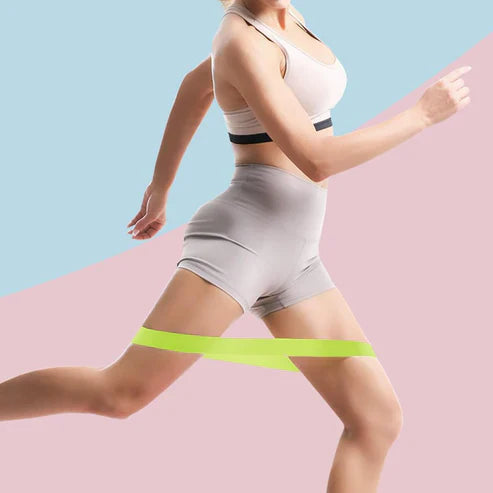 My Store exercise resistance belt shown in a close-up, featuring adjustable straps and durable fabric for strength training.