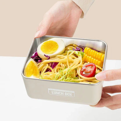 Insulated lunch box set with matching carry bag, featuring multiple containers and a durable handle for easy transport.