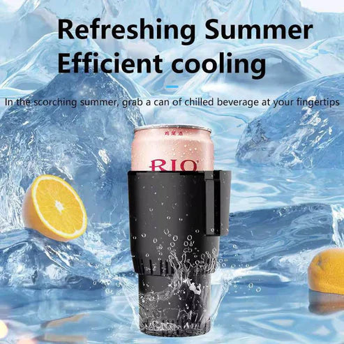 Smart Car Cup Warmer from My Store, compact device with a sleek design to keep beverages warm in your vehicle.