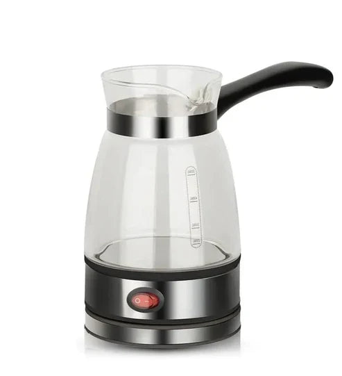 My Store ZK electric water kettle with stainless steel body and ergonomic handle, boiling water efficiently.